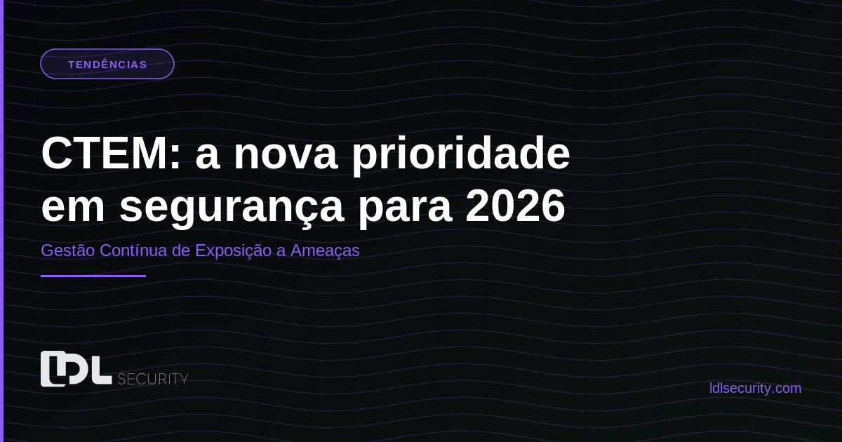 CTEM: o que é a Gestão Contínua de Exposição a Ameaças e por que virou prioridade em 2026